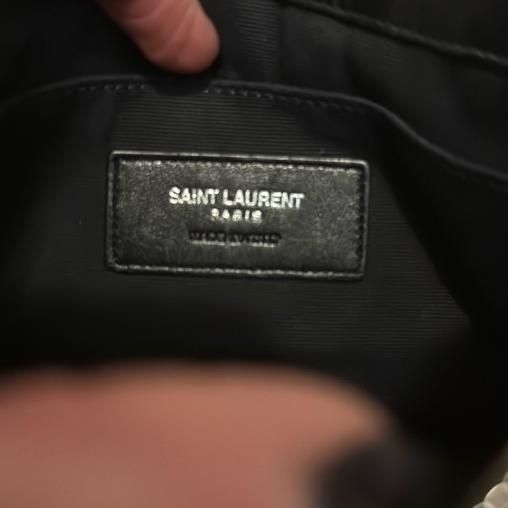 Yves Saint Laurent Black Clutch - Picture 5 of 8